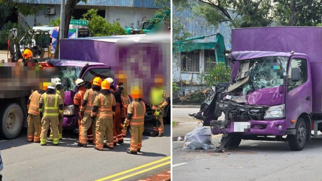 尼德路致命车祸目击者：司机起初还能出声回应 血从车流到地上 