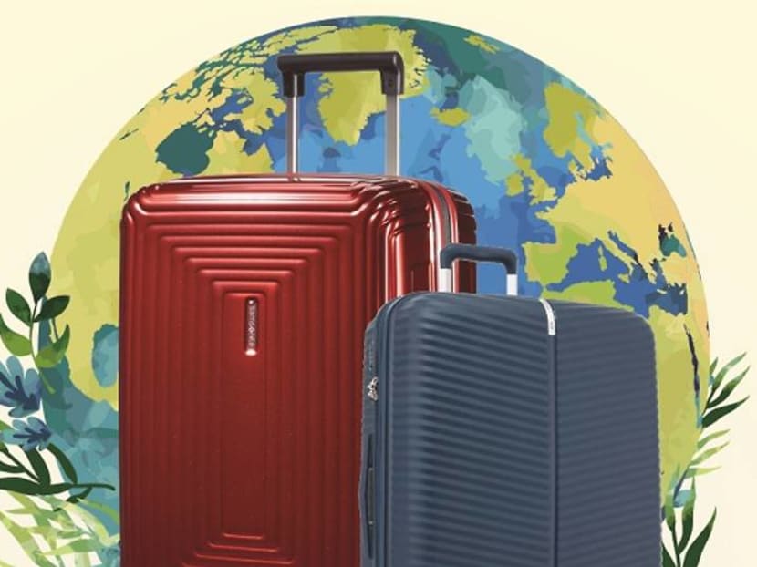 Trade in any pre-loved luggage for a discount and a good sustainable cause Trade in any pre-loved luggage for a discount and a good sustainable cause