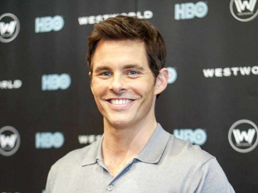 James Marsden says he loves Singapore food and would like to try more. Photo: Hon Jing Yi