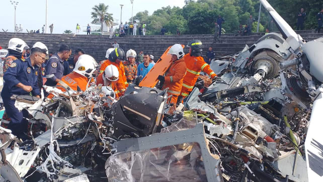  Malaysia helicopter crash victims’ children to get 1,000 ringgit each, plus other aid: education ministry 