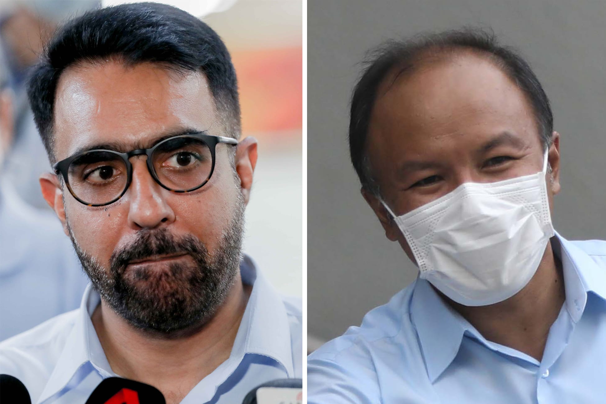 Parliament had referred the conduct of Mr Pritam Singh (left) and Mr Faisal Manap (right) before its Committee of Privileges to the Public Prosecutor, who has in turn referred the matter to the police for investigations. Parliament had referred the conduct of Mr Pritam Singh (left) and Mr Faisal Manap (right) before its Committee of Privileges to the Public Prosecutor, who has in turn referred the matter to the police for investigations.