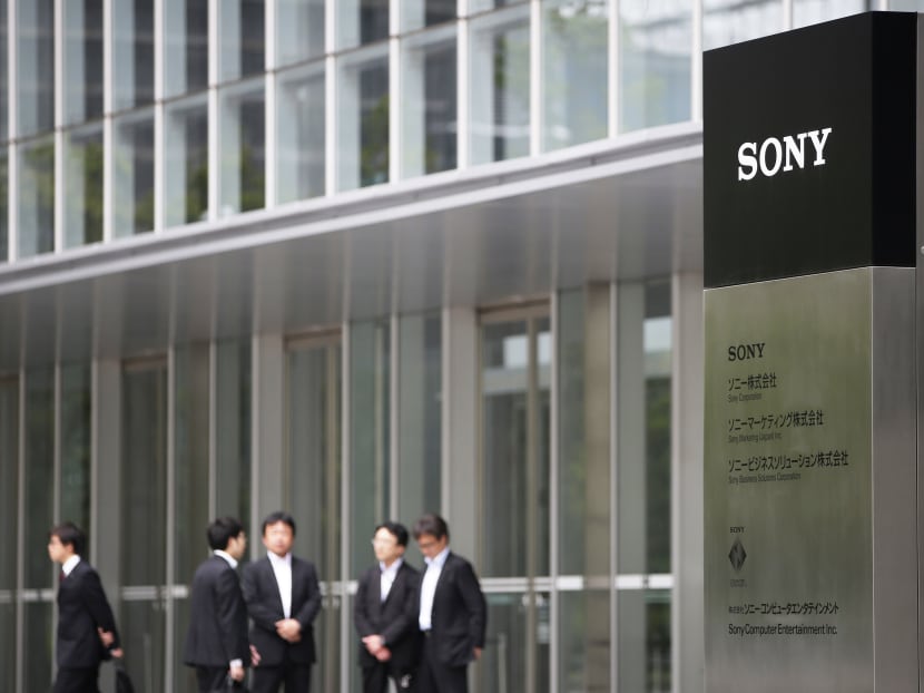 Sony’s planned Internet TV service will debut with ‘major programmers’, but no launch date has been given. PHOTO: BLOOMBERG