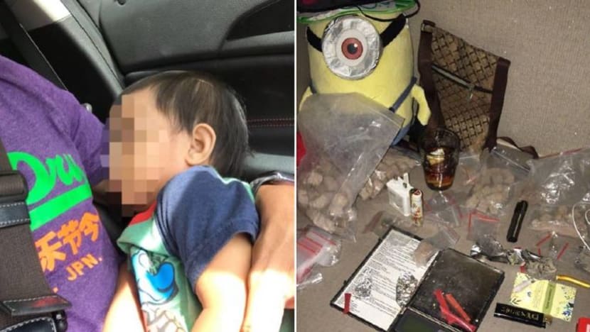 Bayi 1 tahun bawah jagaan suspek pengedar dadah dijumpai dalam operasi CNB
