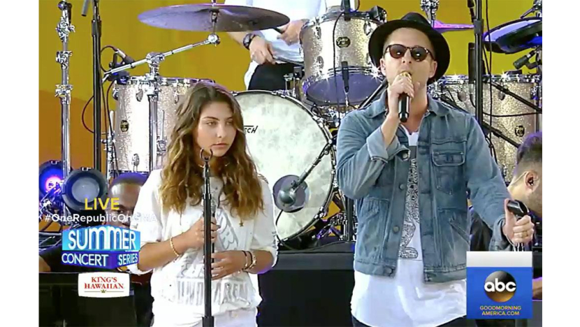 Chris Cornell's daughter joins OneRepublic for tribute to late father