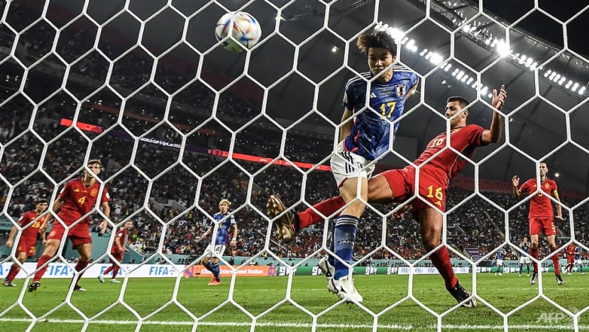 Japan through to World Cup knockout stage after stunning comeback victory against Spain