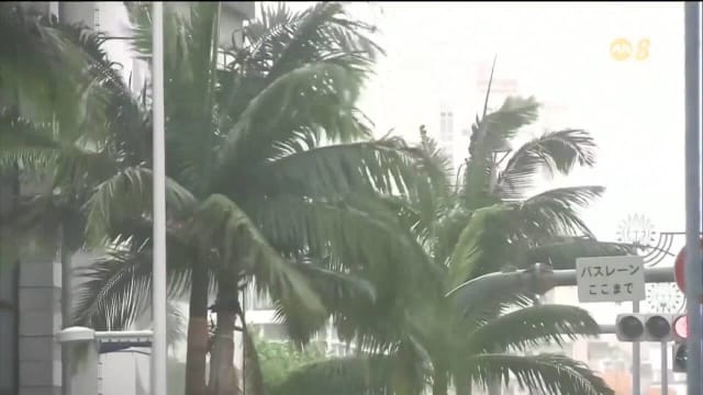 热带风暴“鸳鸯”在日本带来破纪录降雨量