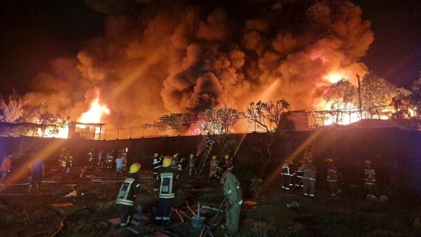 Seven dead, including two children, in fire near Philippine capital Seven dead, including two children, in fire near Philippine capital