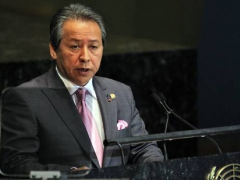 Malaysian foreign minister Anifah Aman (pic) says former leader Dr Mahathir Mohamad’s recent attacks against 1MDB was an excuse to topple Prime Minister Najib Razak. Photo: The Malay Mail Online