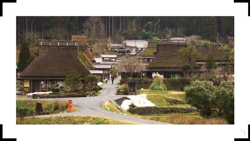 Why are tourists flocking to this Japanese village, which only has two B&Bs?