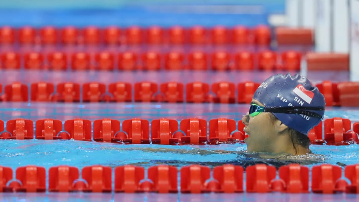 Yip Pin Xiu sets two world records in goldmedal swim at Paralympics
