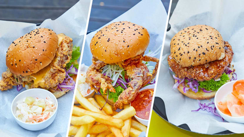 Keng Eng Kee’s Zi Char-Style Burgers Stuffed With Chilli Crab & Coffee Pork Worth The Calories