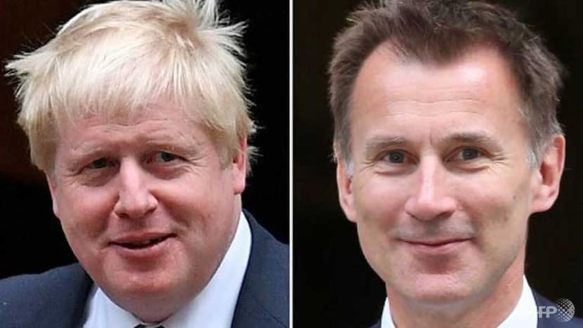 Johnson faces Hunt in battle to be British PM Johnson faces Hunt in battle to be British PM