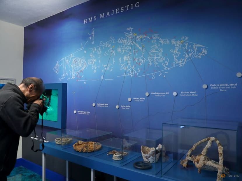 Underwater museum of WWI battle shipwrecks opens in Turkey Underwater museum of WWI battle shipwrecks opens in Turkey