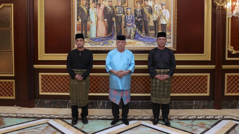 Machap assemblyman Onn Hafiz Ghazi sworn in as Johor chief minister