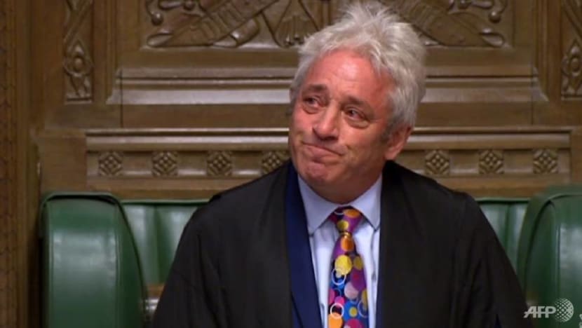 UK parliament speaker says will step down by Oct 31 UK parliament speaker says will step down by Oct 31