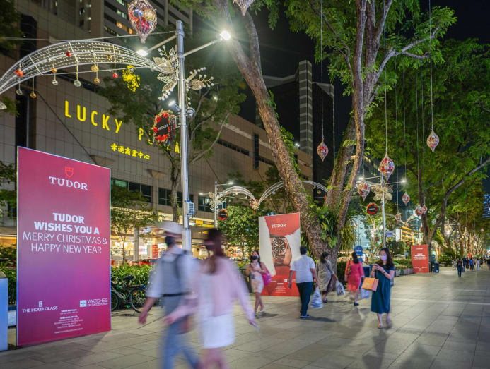Orchard Road has been transformed into a Christmas on a Great Street