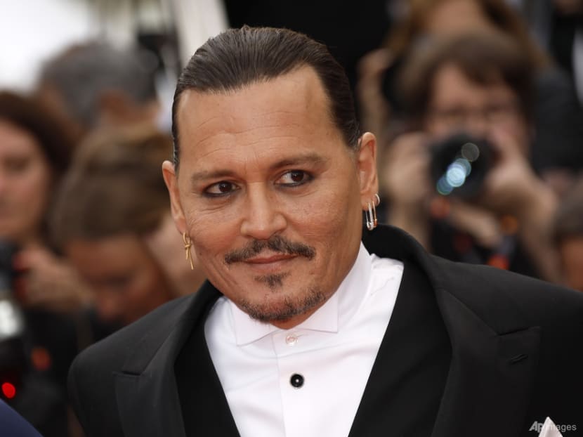 Johnny Depp marks celebrity comeback with Cannes opening film - CNA ...