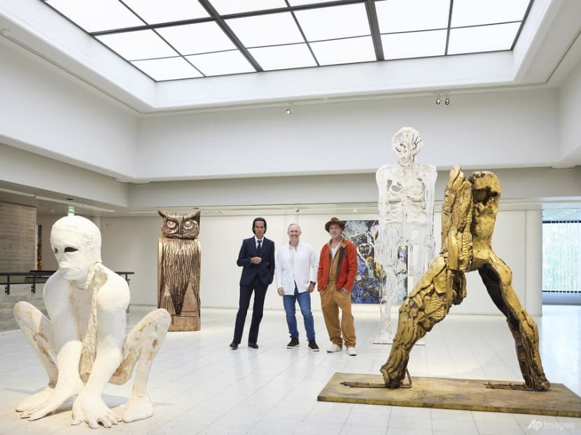 Brad Pitt, Nick Cave make surprise art debut in Finland