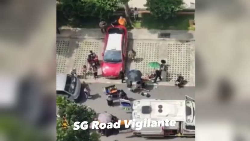 2-year-old dies after being hit by van in Woodlands car park accident; father arrested 2-year-old dies after being hit by van in Woodlands car park accident; father arrested