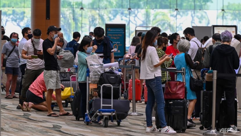 Passenger volume at Changi Airport at almost 40% of pre-pandemic levels in April