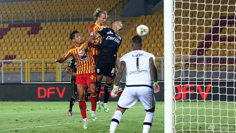 Football: Genoa survive again, Lecce relegated on final day of season Football: Genoa survive again, Lecce relegated on final day of season