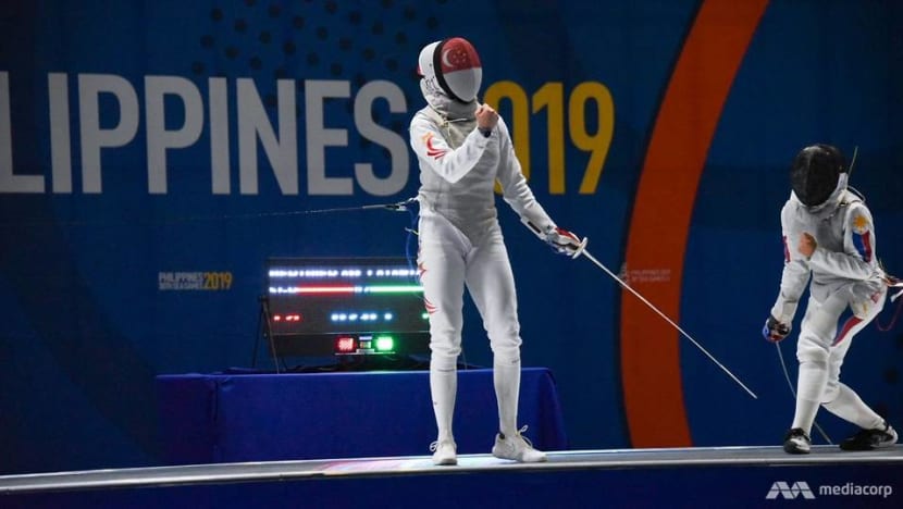 Singaporean fencer Amita Berthier earns Olympic spot after winning qualification tournament Singaporean fencer Amita Berthier earns Olympic spot after winning qualification tournament