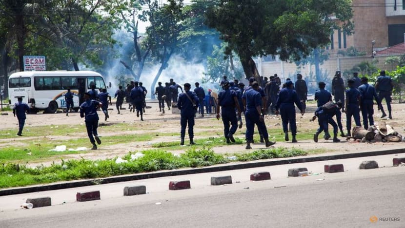 Congo protests turn violent as lawmakers select electoral commission chief Congo protests turn violent as lawmakers select electoral commission chief