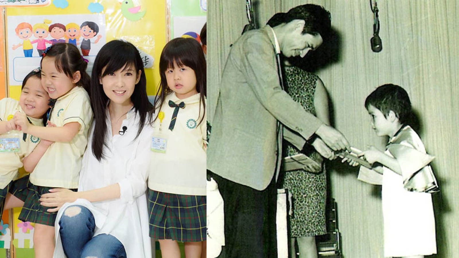 Vivian Chow Visits Her Old Kindergarten, Sharing Cute Pre-School Pics Of Herself