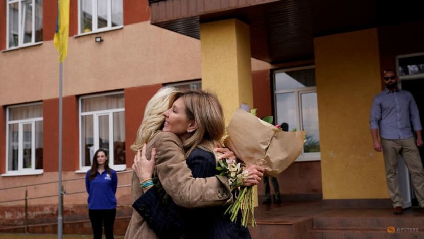 US first lady Jill Biden makes unannounced visit to Ukraine US first lady Jill Biden makes unannounced visit to Ukraine
