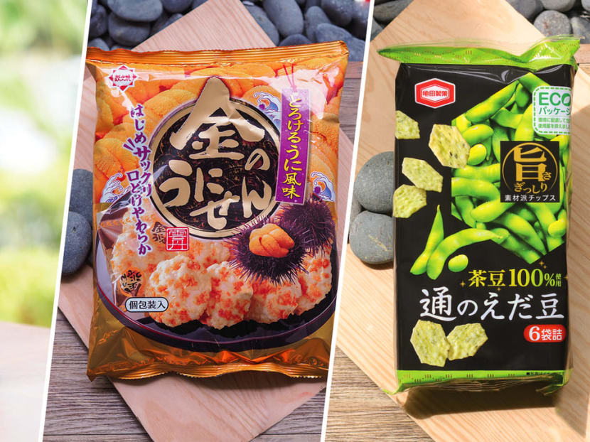 Best Japanese Snacks For Serious Foodies, From Uni Crackers To Atas Grape Jelly