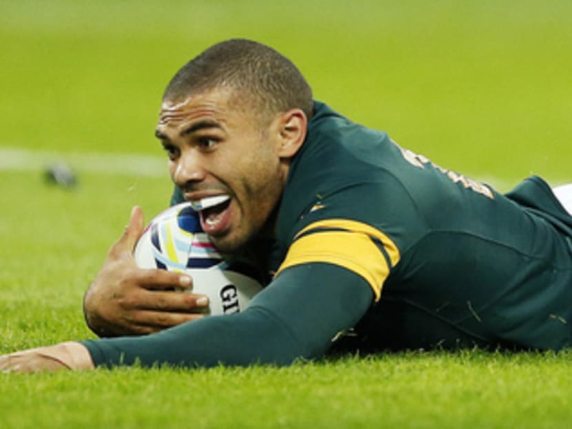 South Africa's Bryan Habana. Photo: Action Images via Reuters