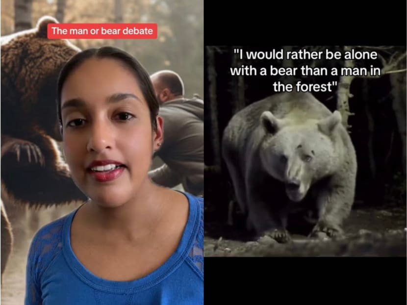 Man vs Bear Women in Singapore discuss the viral TikTok trend and