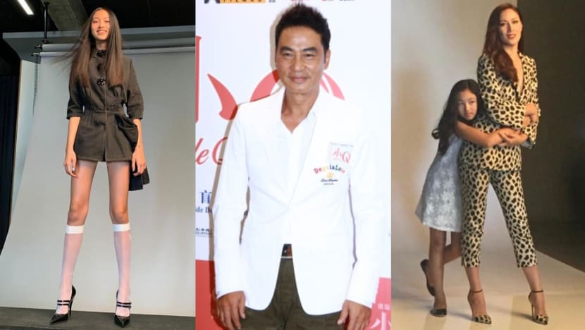 Simon Yam’s daughter “definitely inherited her mother’s physique”