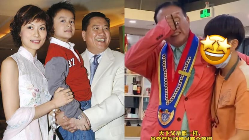 Alex Man Cries At Coming-Of-Age Ceremony For 18-Year-Old Son; Netizens Praise The Teen For His Good Looks