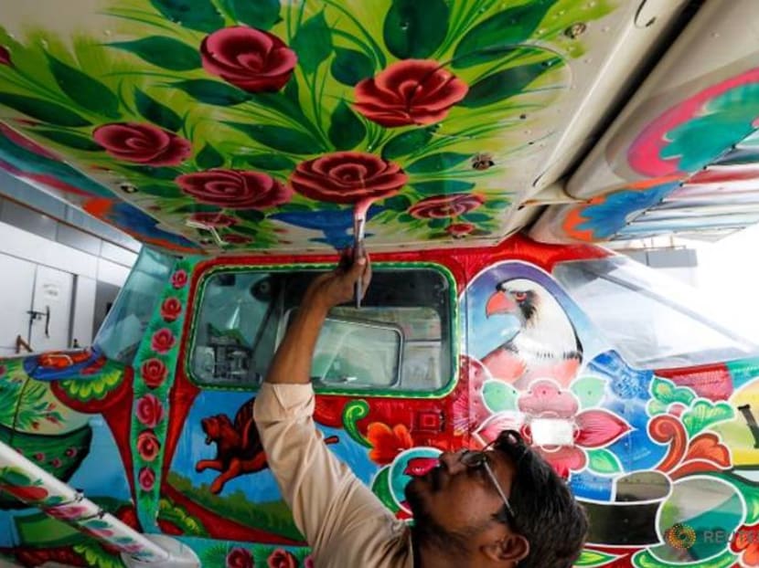 From the highways to the skies: Pakistan's famous truck art goes airborne From the highways to the skies: Pakistan's famous truck art goes airborne
