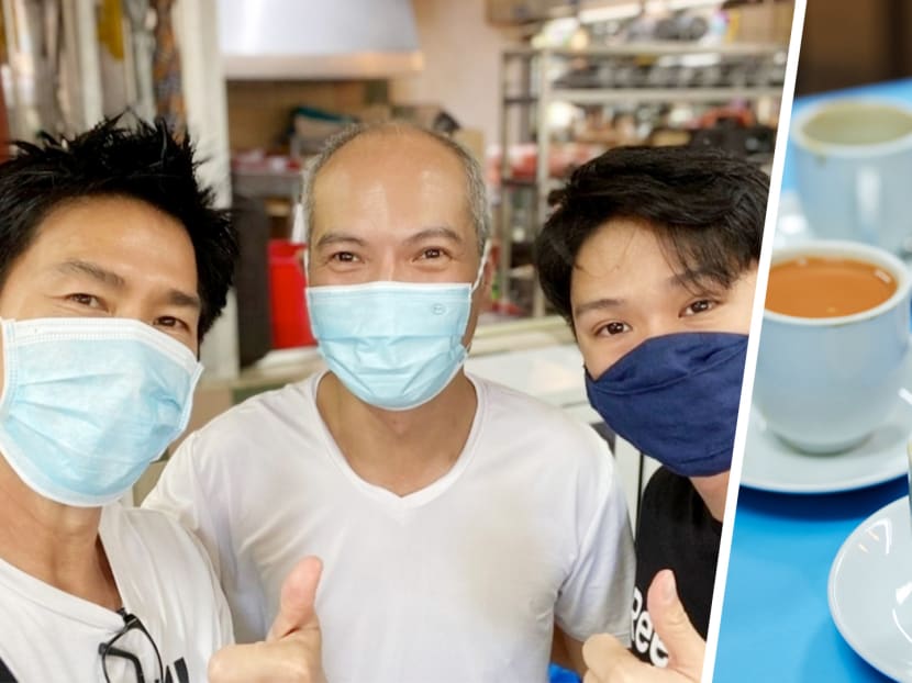 Henry Golding is also a fan of the kopi here. Henry Golding is also a fan of the kopi here.