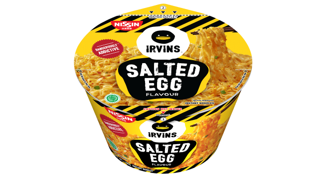 Nissin X Irvin's携手打造　咸蛋黄口味杯面登场！