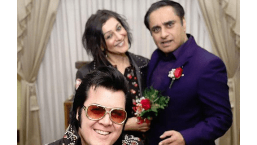 Meera Syal and Sanjeev Bhaskar renew wedding vows