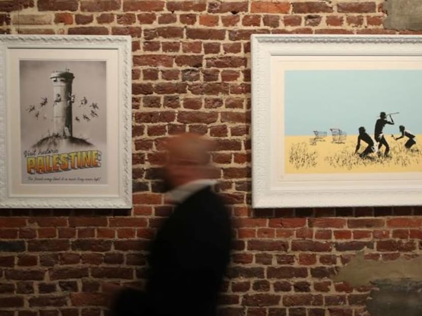 Exhibition spanning 15 years of Banksy opens in Brussels Exhibition spanning 15 years of Banksy opens in Brussels
