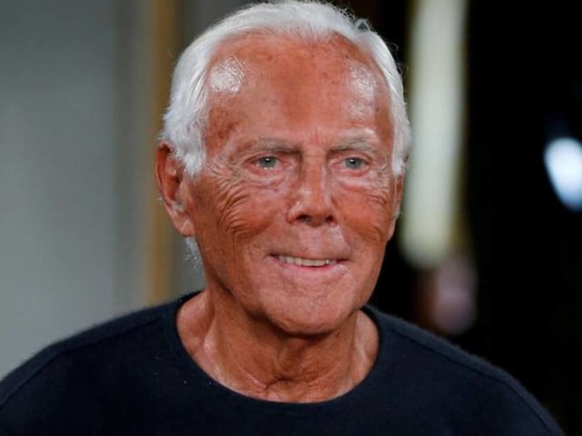 Armani takes over prime-time TV for catwalk in the time of COVID Armani takes over prime-time TV for catwalk in the time of COVID