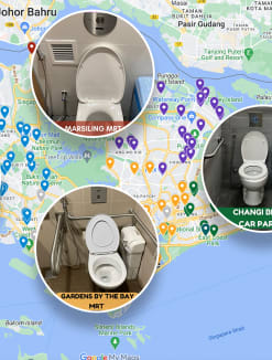 A young woman did a listing on Google Map to show more than 200 locations where toilets with bidets can be found across Singapore.
