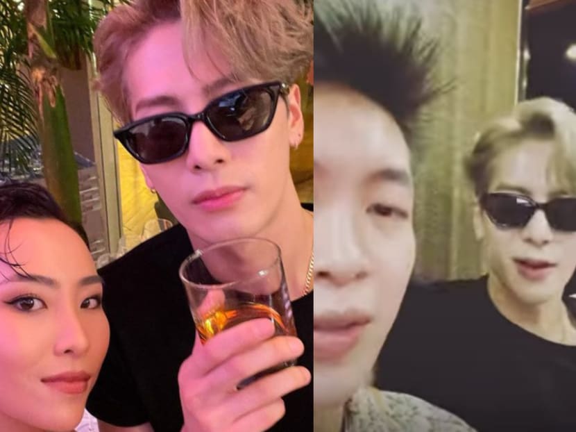 K-pop star Jackson Wang parties it up in Singapore, jams with beatboxer Dharni in elevator K-pop star Jackson Wang parties it up in Singapore, jams with beatboxer Dharni in elevator