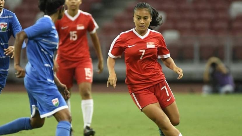 Putri Syaliza pemain bola sepak wanita pertama S'pura ditawarkan biasiswa sukan luar negara