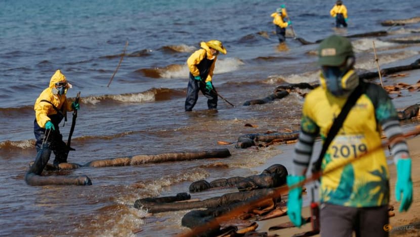 Thai beach declared disaster area after oil spill Thai beach declared disaster area after oil spill