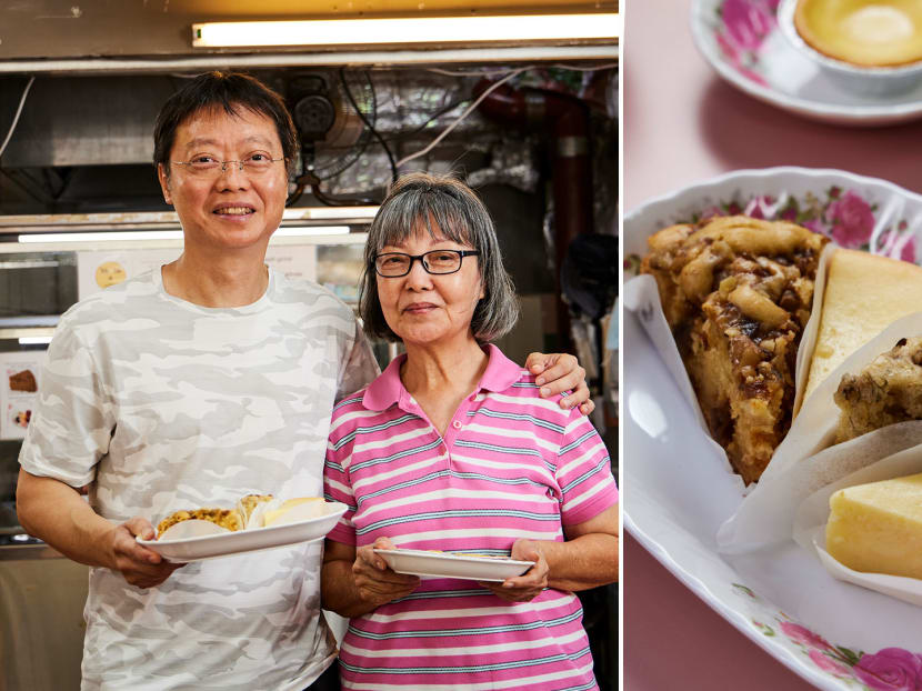 Son sets up hawker stall for mum to sell polish ‘sernik’ cheesecake and HK desserts