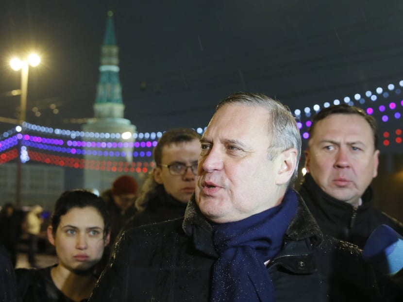 Gallery: Putin critics condemn opposition leader’s murder