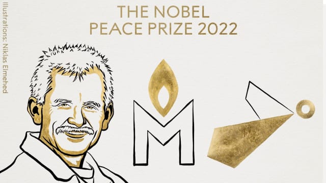白俄人权卫士与乌俄两人权组织 共获诺贝尔和平奖