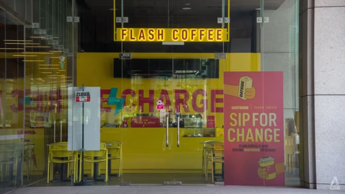 Flash Coffee's employees owed salaries, CPF contributions after sudden closure of all Singapore outlets: Union