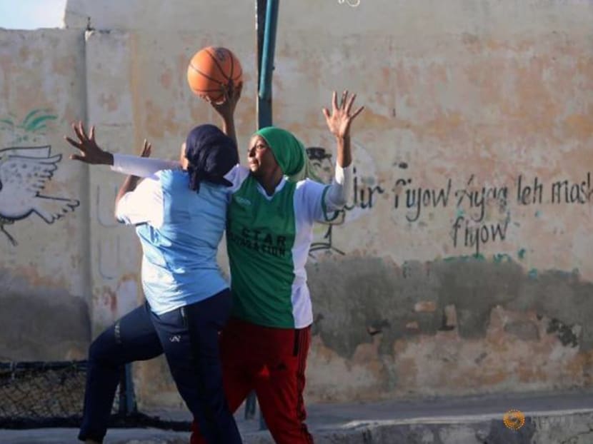 Somali women's basketball team defy prejudice, hostility Somali women's basketball team defy prejudice, hostility