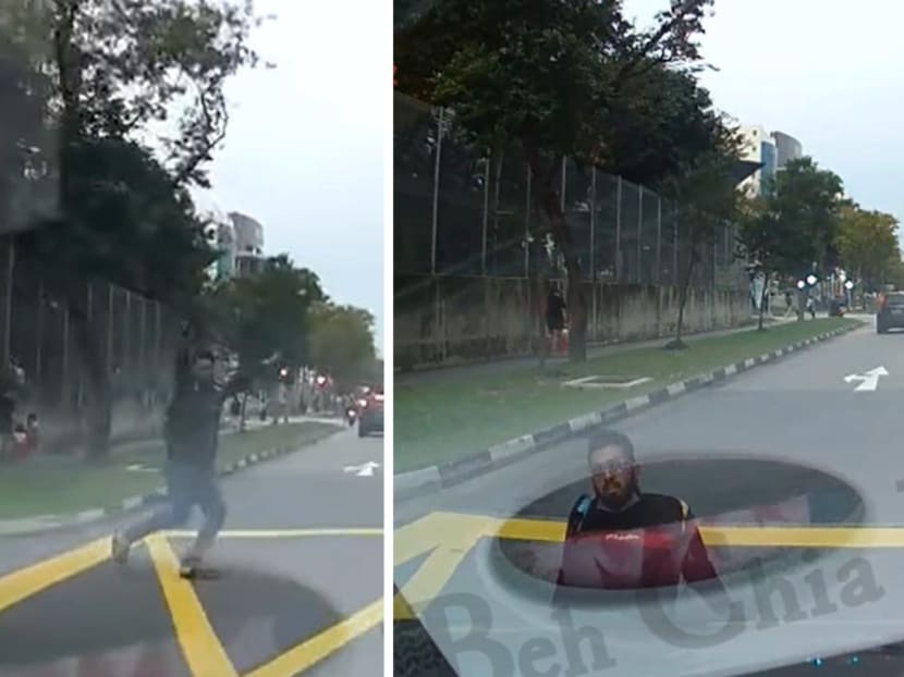 The police said the incident happened along Serangoon North Ave 5 on Sept 26, 2022. The police said the incident happened along Serangoon North Ave 5 on Sept 26, 2022.